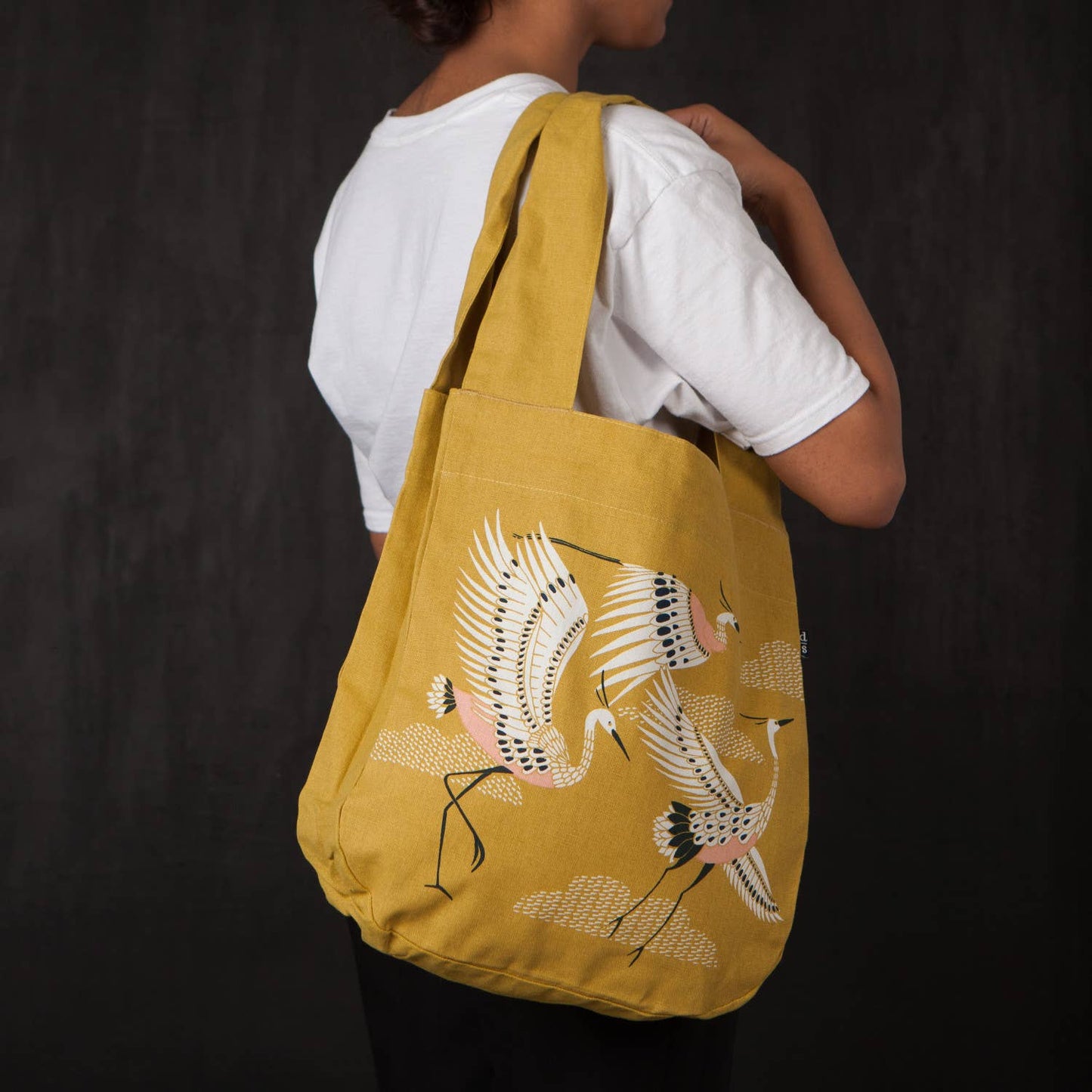 Danica Studio Flight Of Fancy Tote Bag Extra Wide Handles