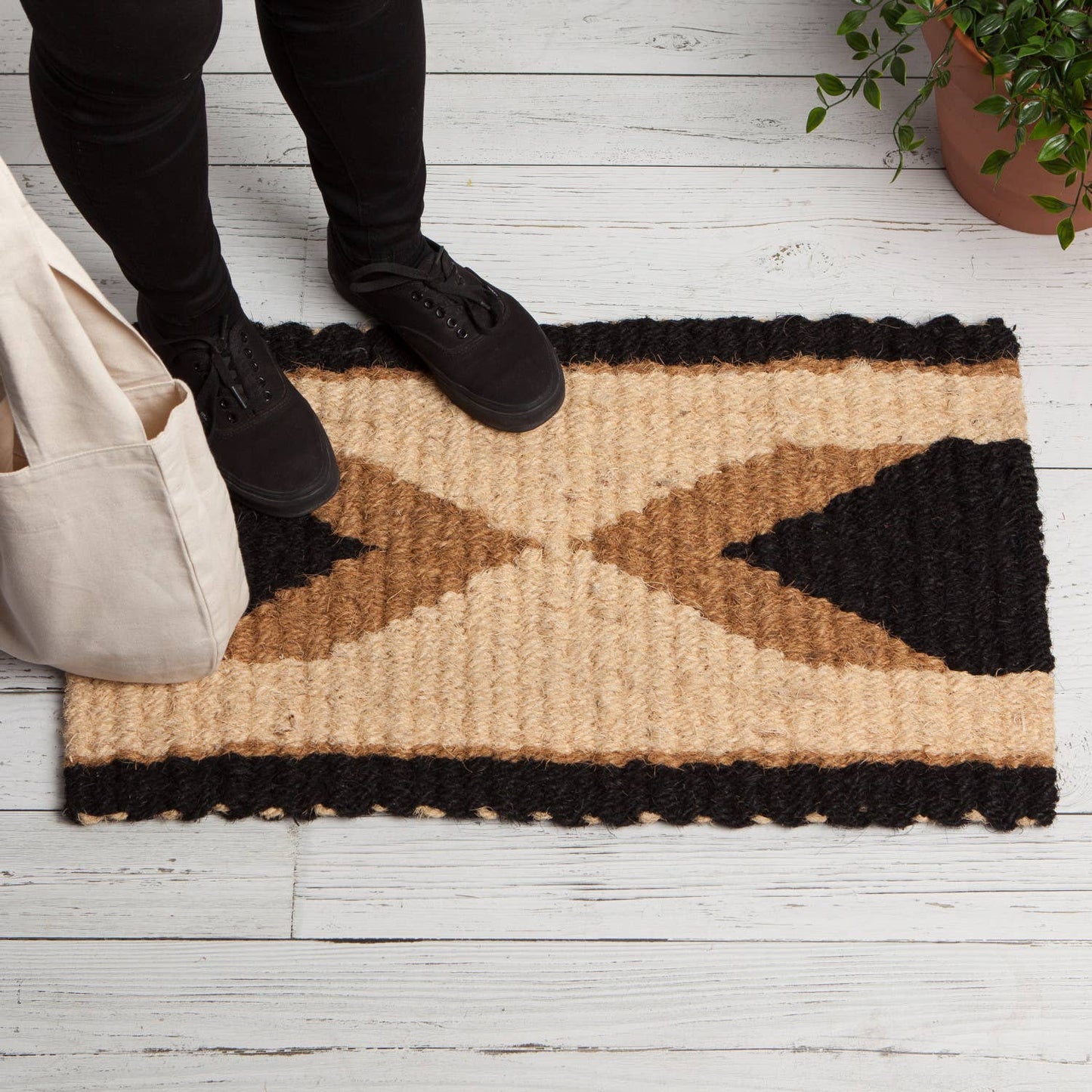 Danica Studio Tangent Hollander Doormat 18 x 30 inches