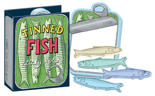 Tinned Fish Sticky Notes