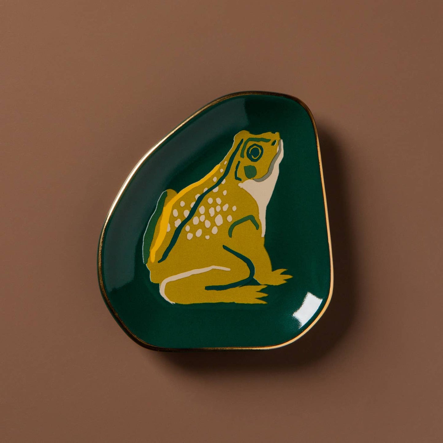 Danica Studio Boundless Frog Shaped Ceramic Trinket Tray