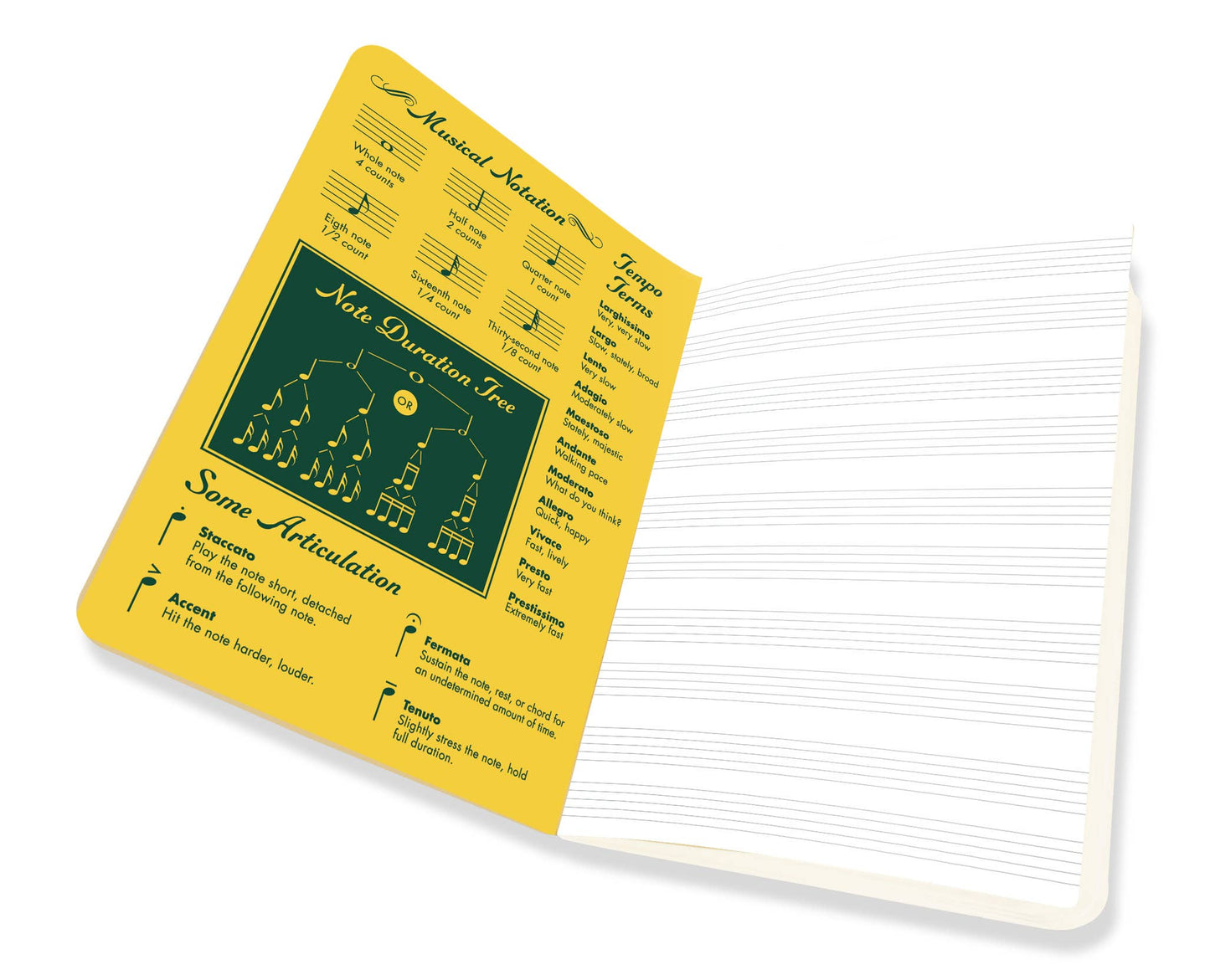 Music Notebook | Two sizes